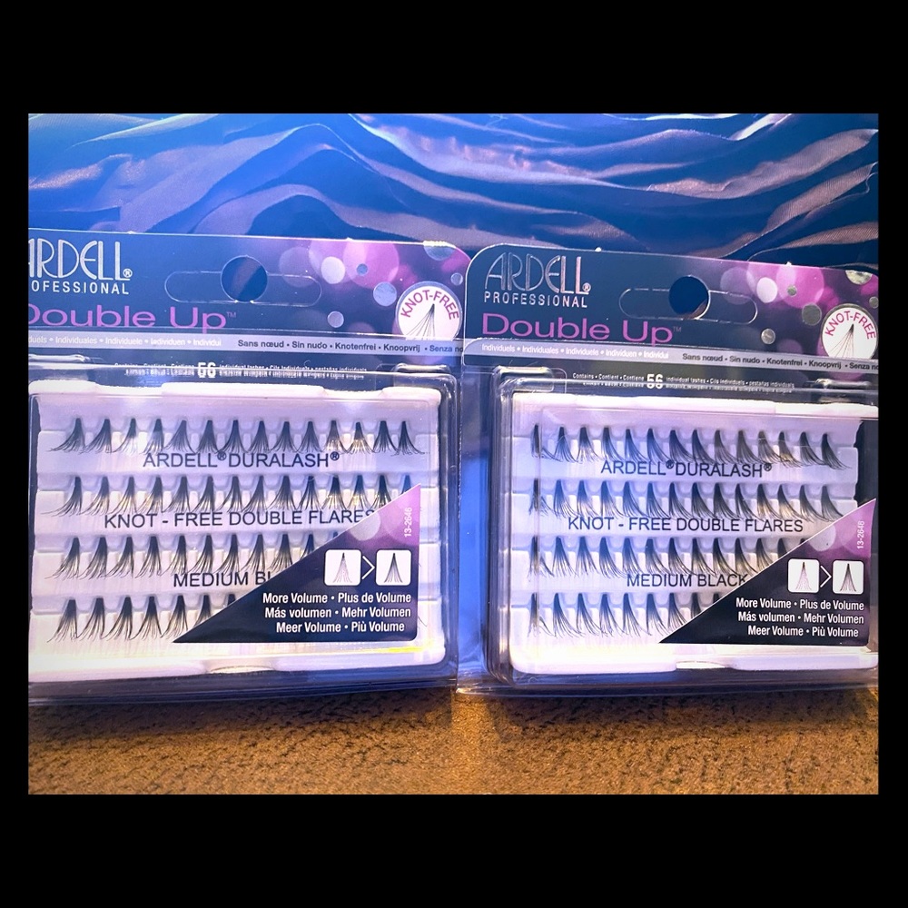 Double up Ardell Eyelashes